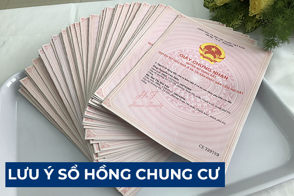 Sổ hồng chung cư và các vấn đề cần lưu ý 2022 2 so hong chung cu