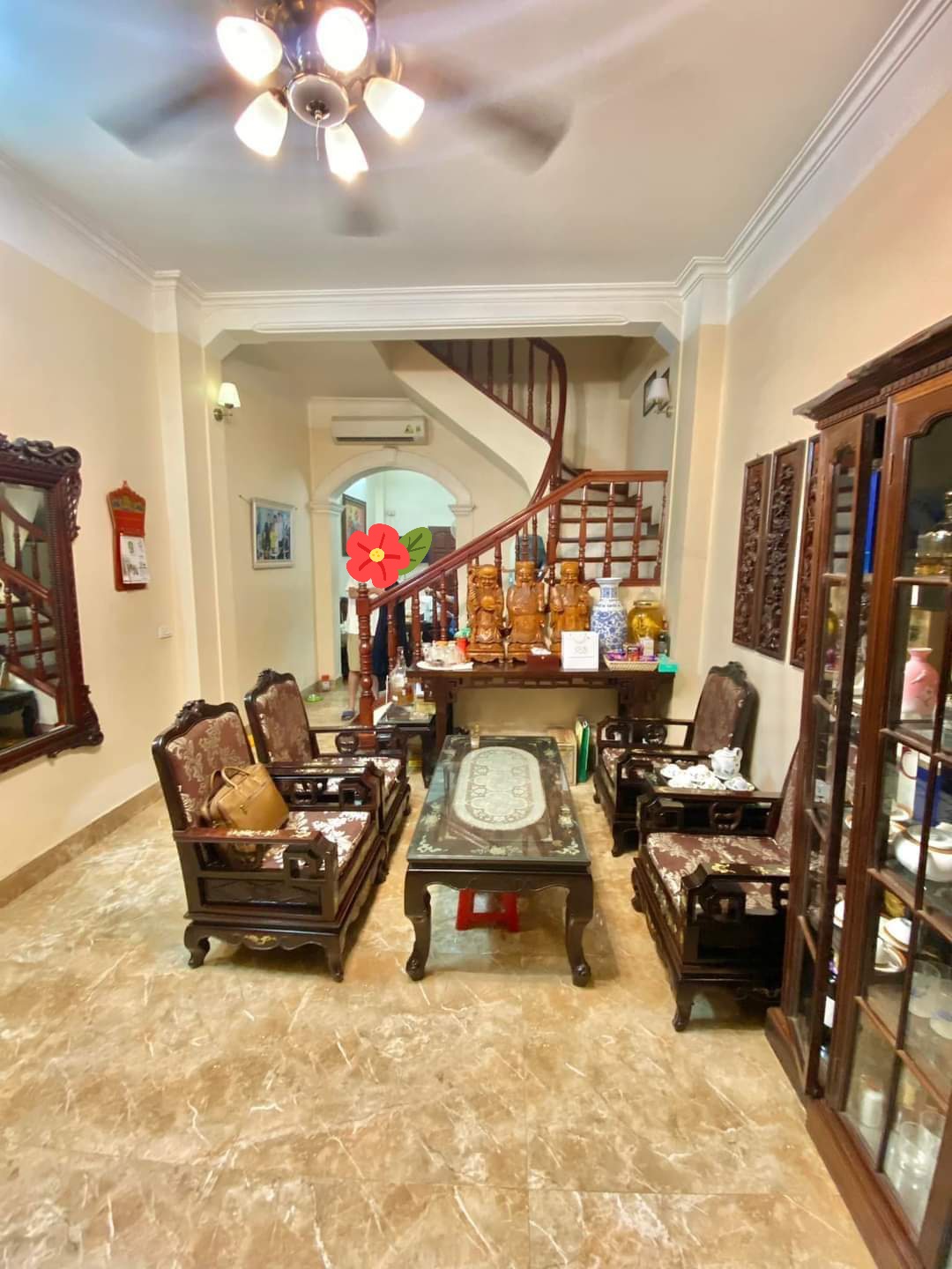 Bán nhà phân lô tổng cục cảnh sát gara ô tô kinh doanh ngõ rộng ô tô tránh 58m