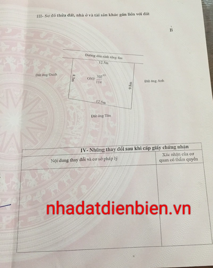 BÁN ĐẤT DÃY 2 MẶT ĐƯỜNG QL 12 CŨ