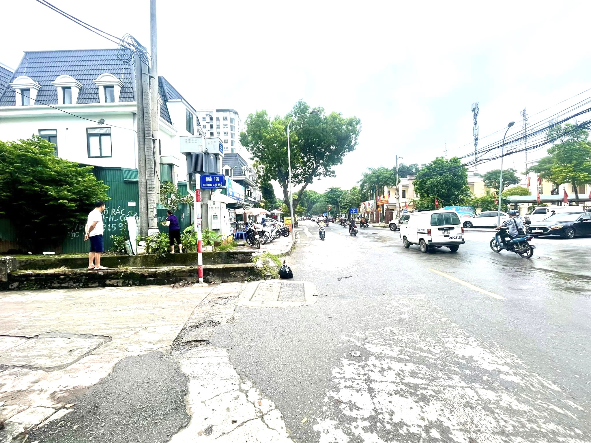 Bán nhà ĐẠI MỖ 115m2, MT12.5m, 8 tỷ, lô góc chia 3 lô cực đẹp