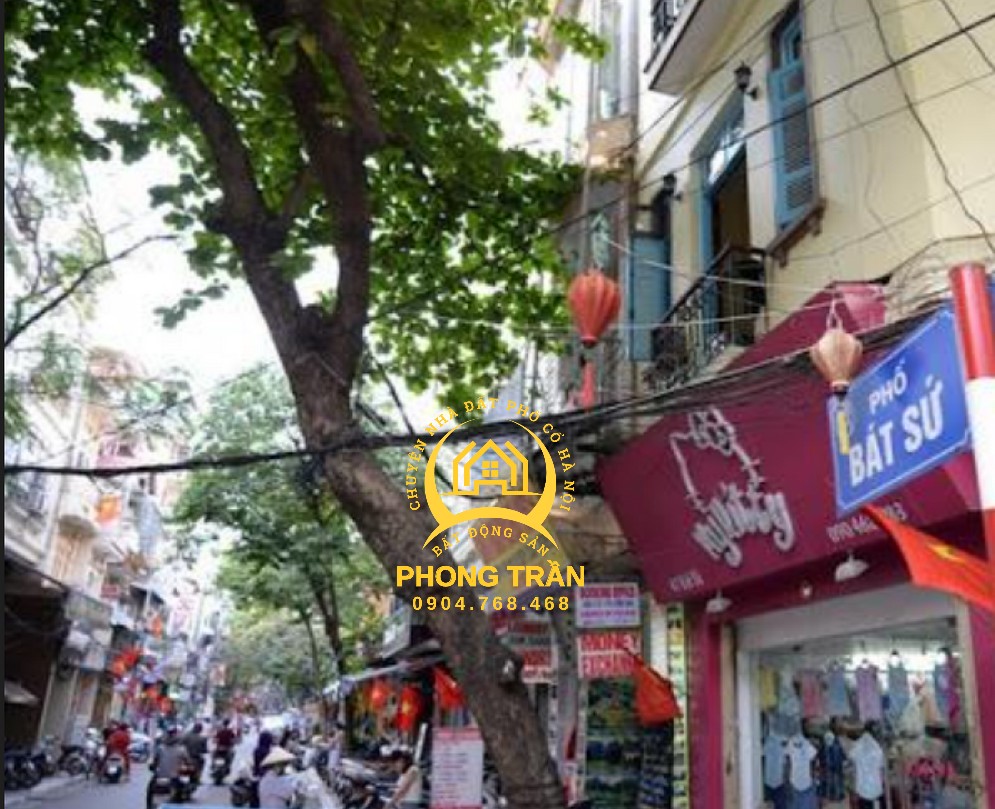 Bán nhà mặt phố Bát Sứ, Hoàn Kiếm 45m2, 5 tầng, Kinh doanh, Giá chỉ: 37,8 tỷ