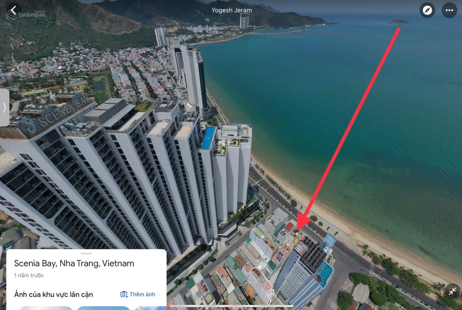 Nhà đất mặt tiền đường Phạm Văn Đồng rẽ nhất thị trường chỉ 270tr/m2 view biển, sát Scenia Bay