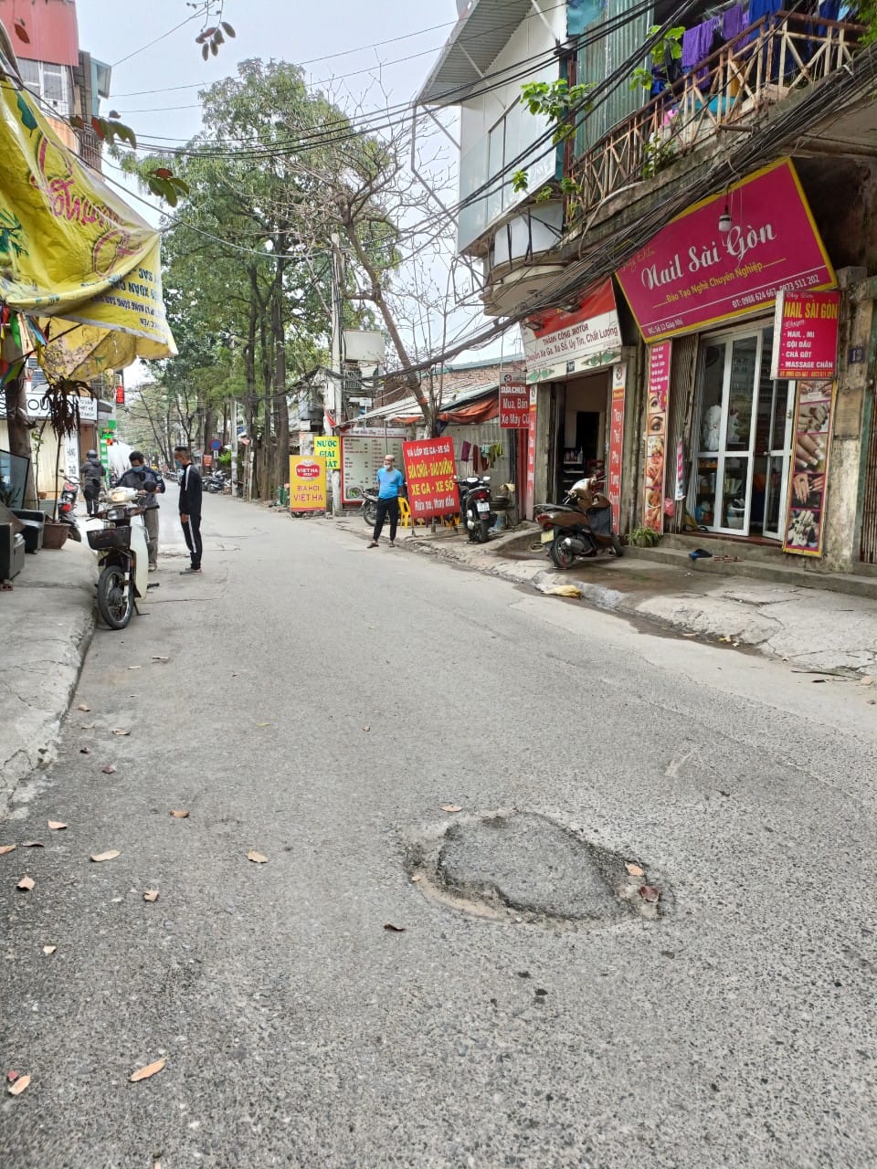 Bán nhà mặt phố Vũ Thạnh,DT 92m x 4 tầng,vị trí trung tâm kinh doanh