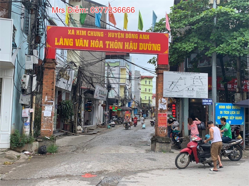 Giá bán hơn 50 triệu, cần bán 55m đất Hậu Dưỡng, Kim Chung, Đông Anh