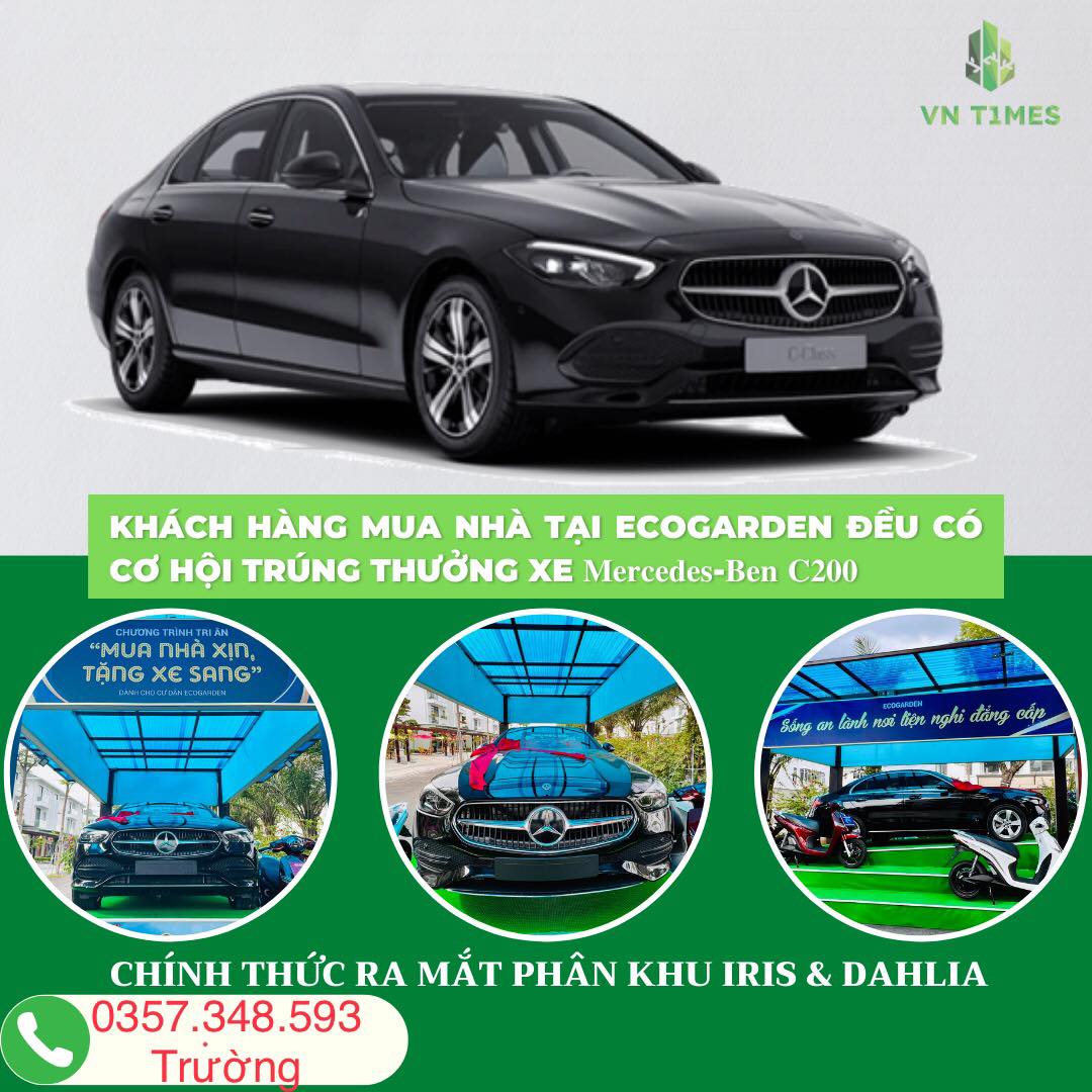 SIÊU PHẨM SONG LẬP VIEW ĐẢO ECOGARDEN HUẾ - THANH TOÁN THEO 7 TIẾN ĐỘ GẦN 8 THÁNG