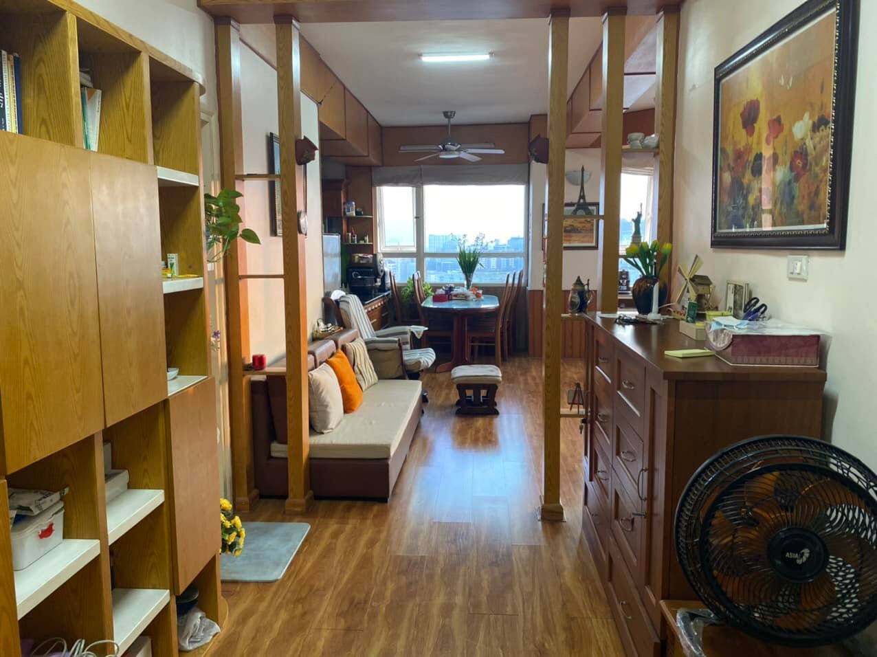 Chung cư HANDCORP 72 Trần Đăng Ninh, Lô góc – 2PN – Tặng nội thất – TT Quận