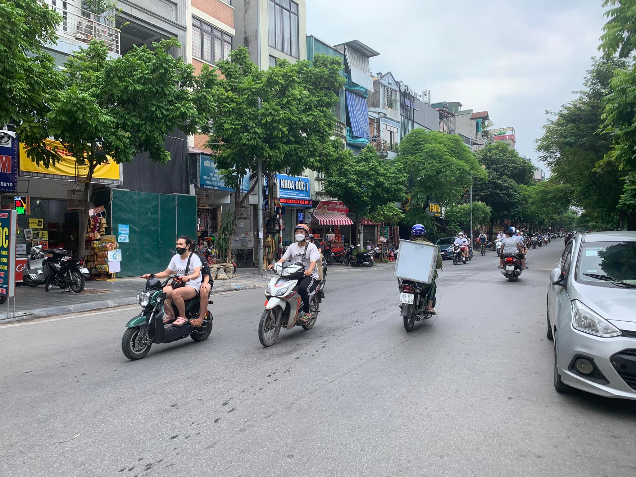 Bán nhà 4 tâng Kim Ngưu 80m2 x 4T, MT7 7.3 tỷ Hai Bà Trưng xây chung cư mini