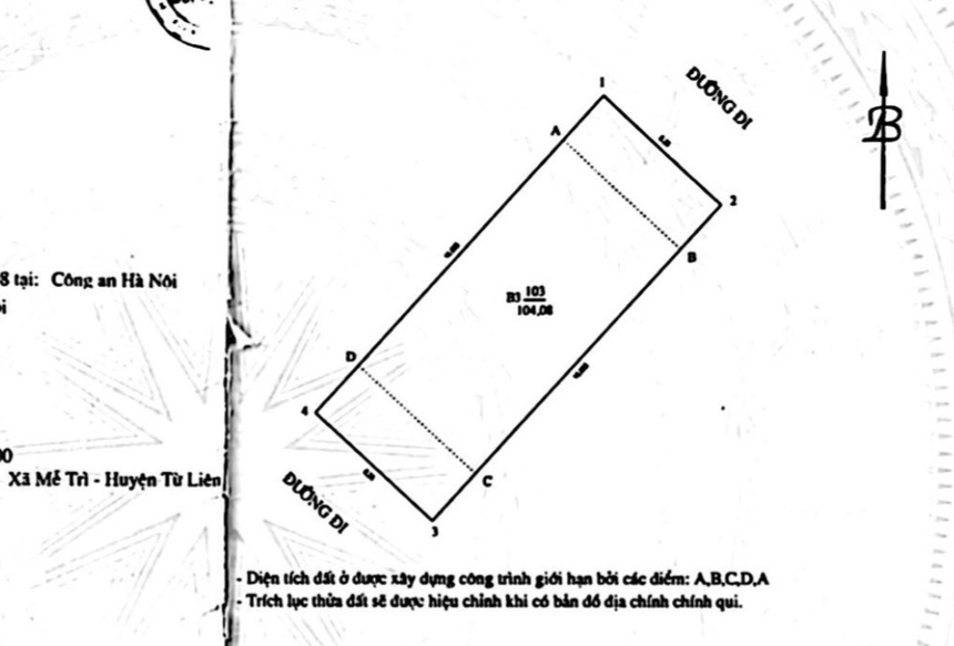 BÁN BIỆT THỰ DỰ ÁN MỄ TRÌ 104M 4 TẦNG 19 TỶ 8 ĐỐI DIỆN VINHOME GREENBAY