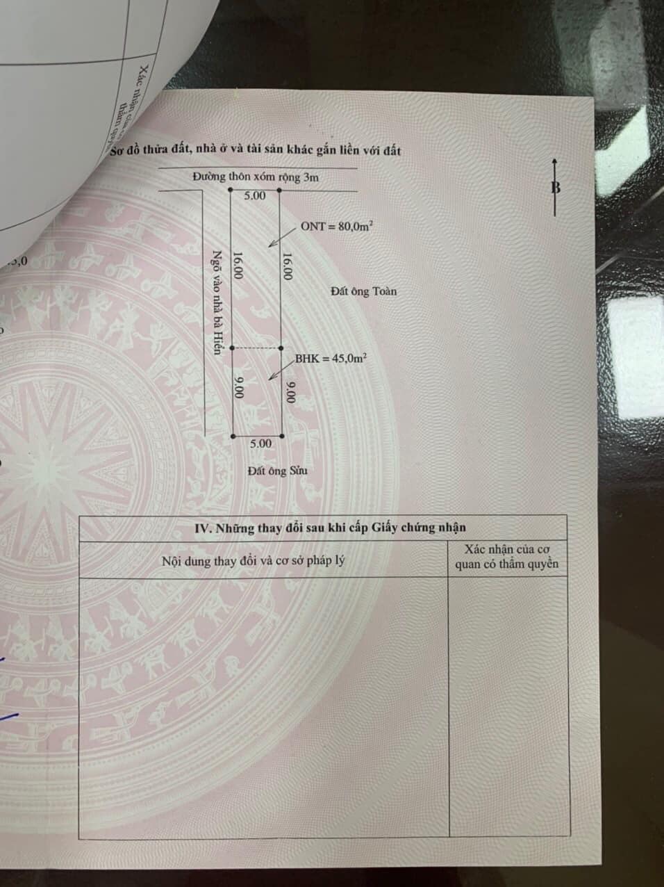 Bán đất tại C4 - Thanh Hưng - Điện Biên