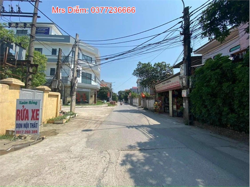 Cần bán 96m đất trục chính kinh doanh Thôn Đông, Việt Hùng, Đông Anh.Giá 52 triệu