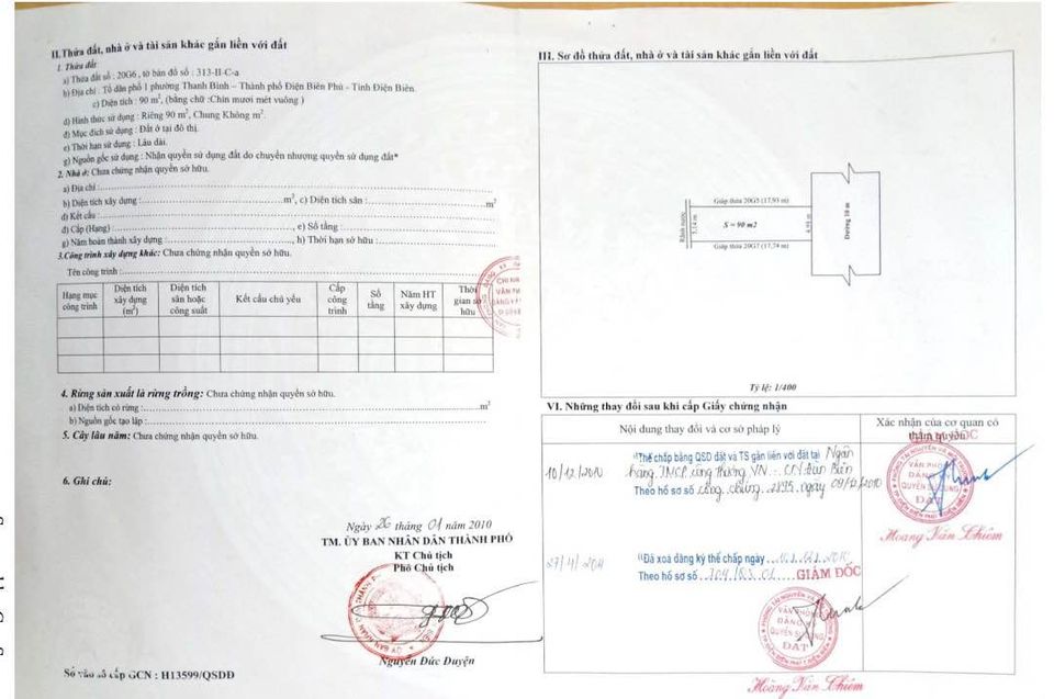 bán đất tại Tổ 1 phường Thanh Bình (Ngay cạnh trường Tiểu Học Bế Văn Đàn)