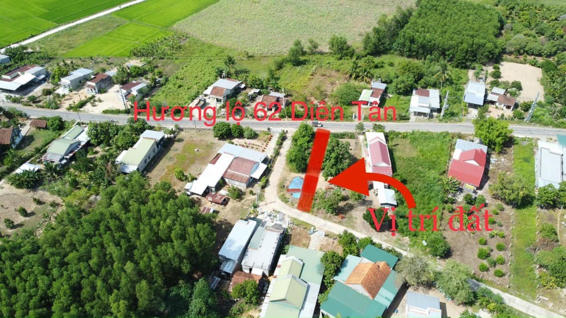 Bán Đất Hương Lộ 62 Diên Tân Diên kHánh Khánh Hòa
