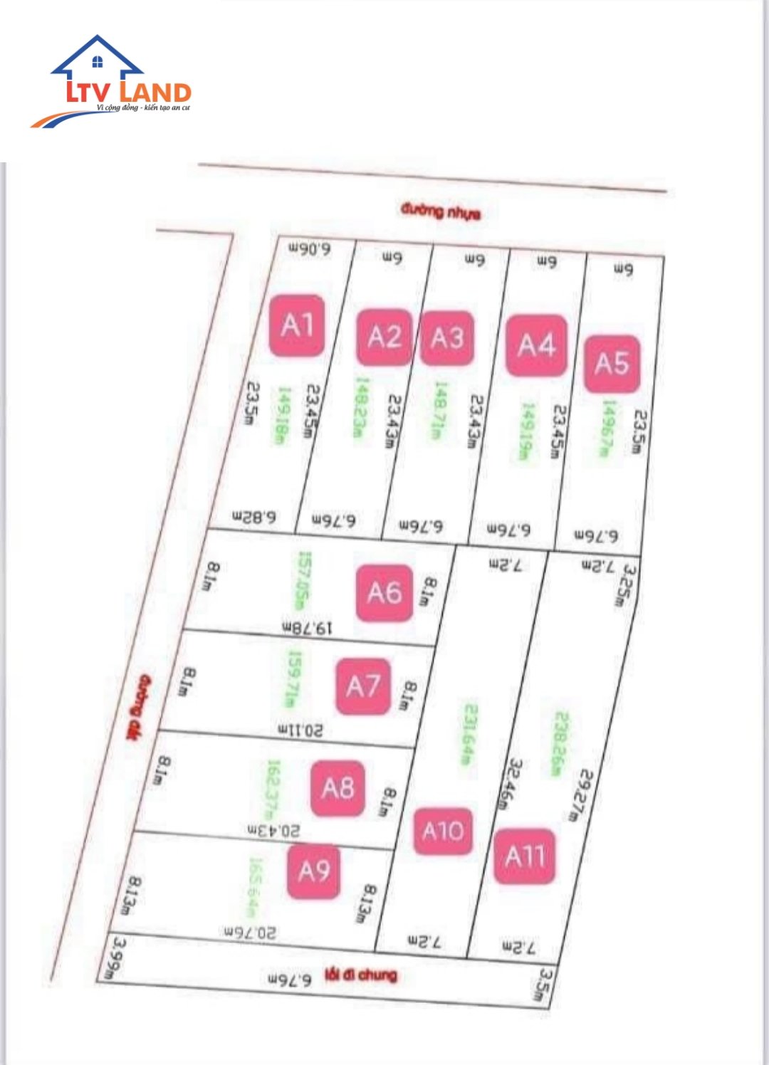 💞💞💞BÁN ĐẤT QUẢNG BÌNH - Bán Lô đất ở thôn Thái Xá, Mai Thủy, Lệ Thuỷ, Quảng Bình💞💞💞