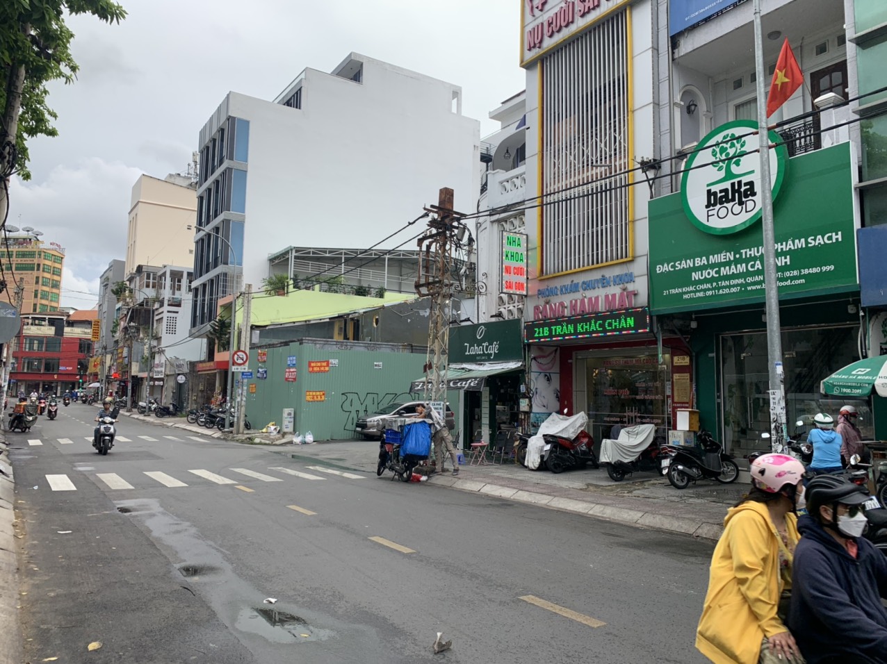 Bán đất xây cao tầng Quận 1 góc 3MT 15x16 chỉ 430triệu/m2 nhà đường Trần Khắc Chân