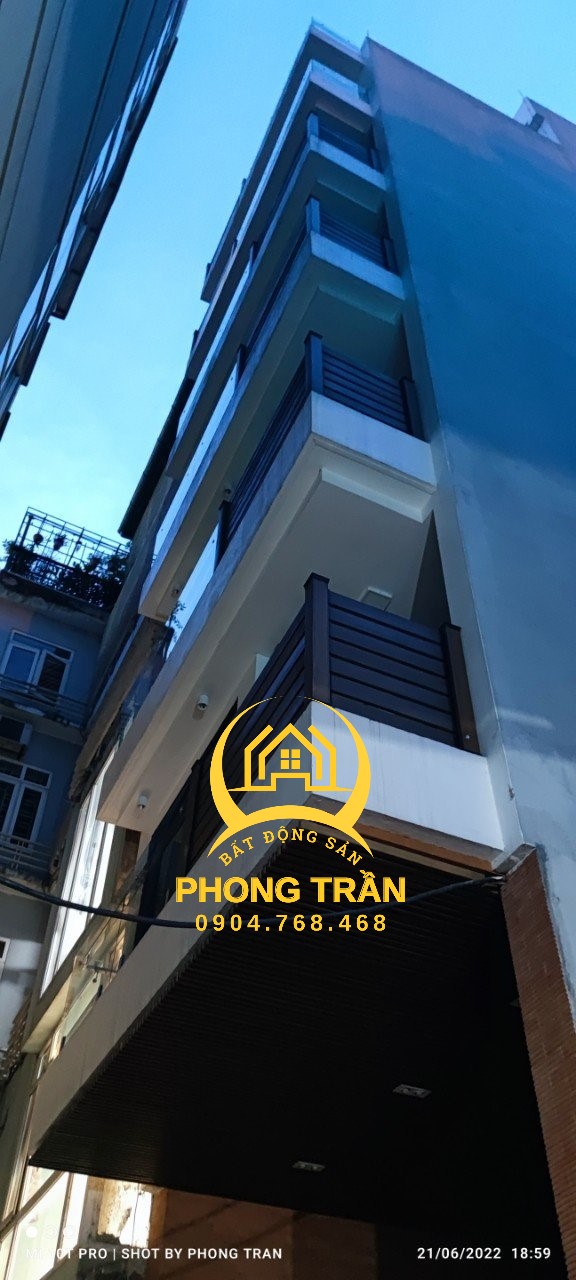 Bán tòa nhà dịch vụ ngõ phố Âu Cơ, Tây Hồ 81m2, 8 tầng TM, Dòng tiền Khủng, Giá chỉ 19 tỷ