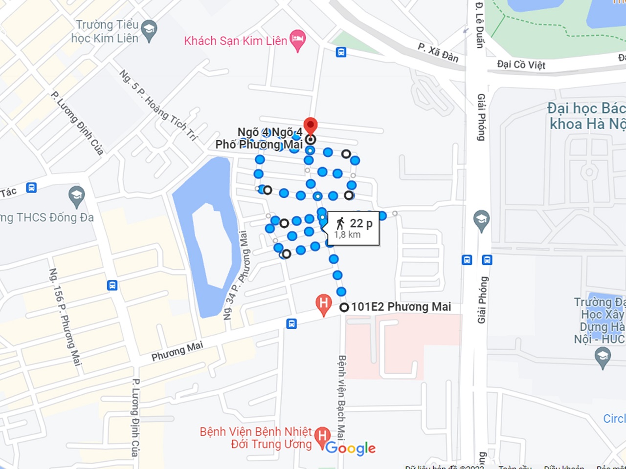 Bán nhà ngõ 4 Phương Mai - 2