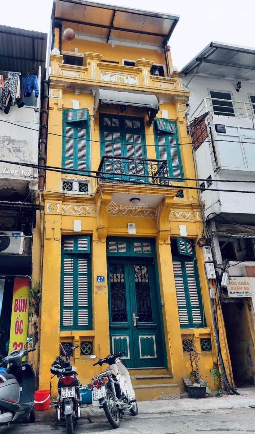 Cho thuê nhà biệt thự cổ Ba Đình 100m2 x 2 tầng, Mặt tiền 5.5m, tầng chia 2 phòng giá 50 triệu