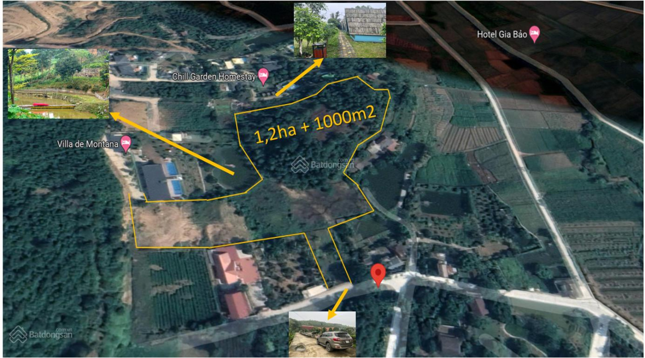 Cần bán mảnh đất nghỉ dưỡng rộng 1,3ha hoặc bán lẻ 3200m2 trong mảnh 1,3ha - SỞ HỮU NGAY!!!