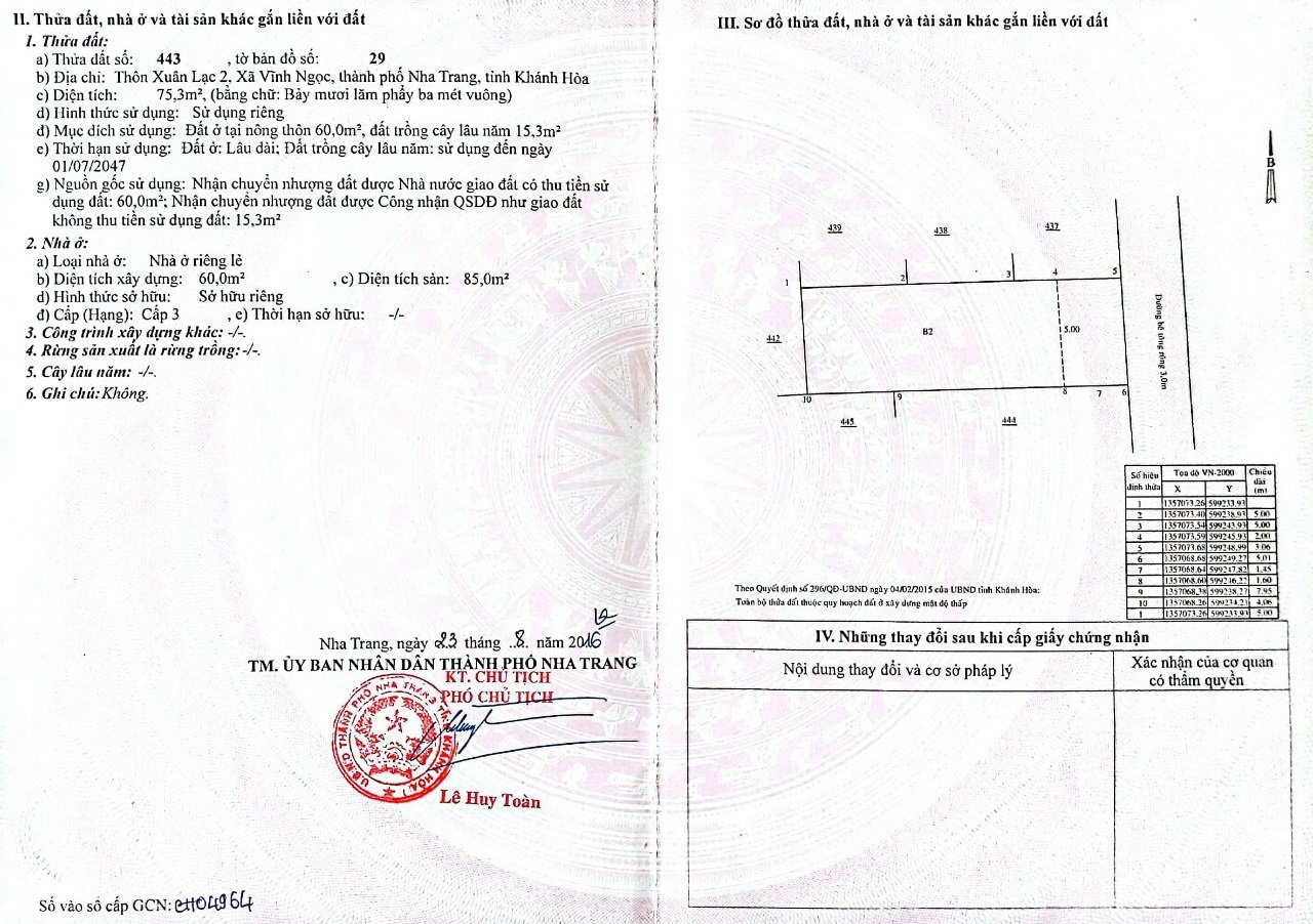 Bán nhanh rẻ Căn nhà mái thái gác lửng đường ôtô giá rẻ nhất Xã Vĩnh Ngọc