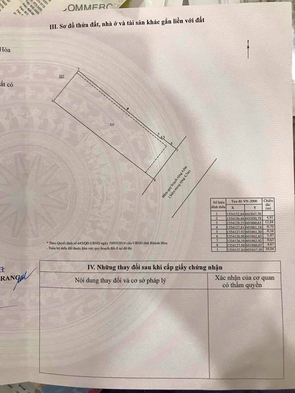 NHÀ PHỐ KHÁNH HÒA - BÁN ĐẤT HẺM BẠCH ĐẰNG TTTP NHA TRANG