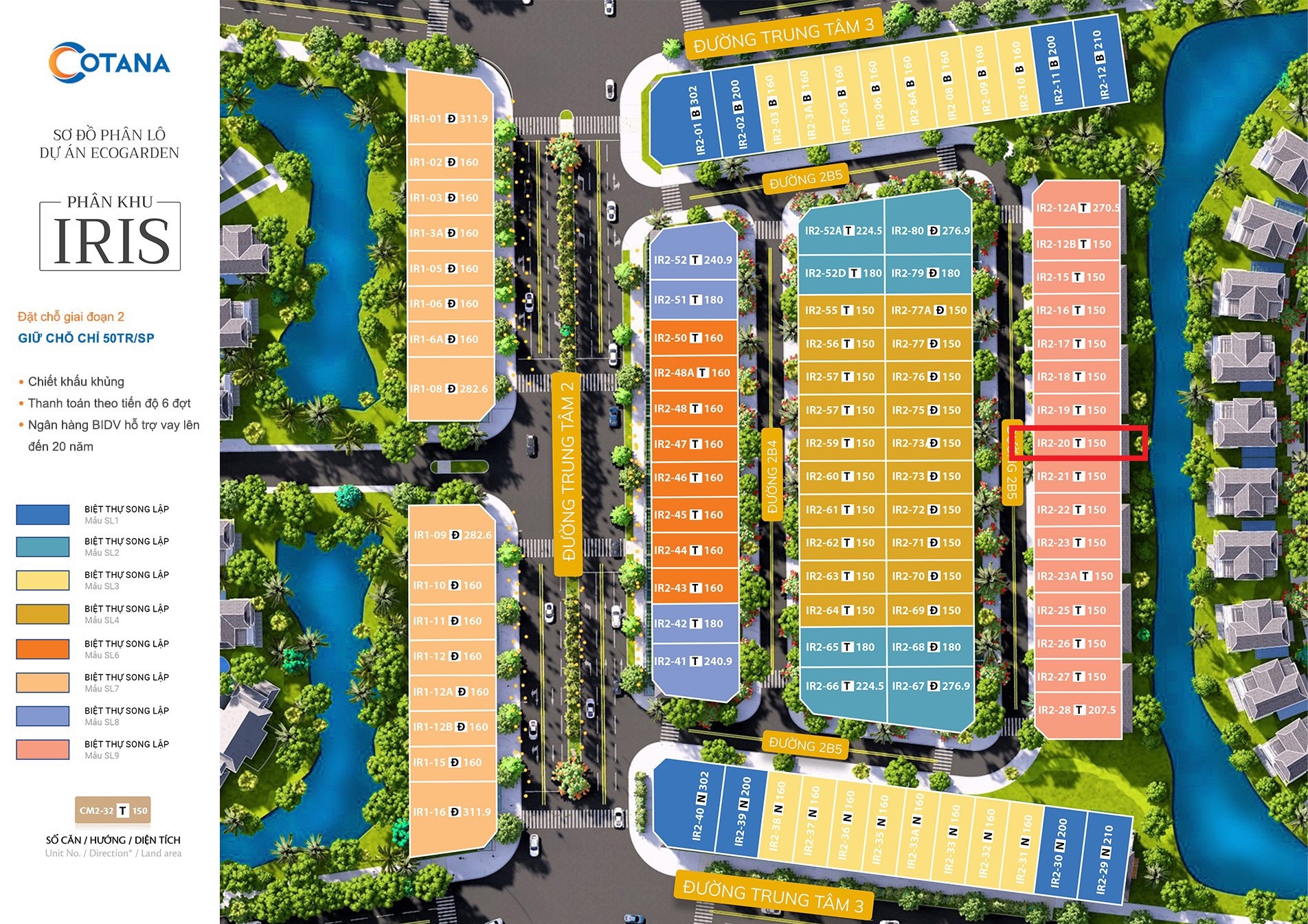 SIÊU PHẨM ÔM TRỌN HỒ ĐẢO GIAI ĐOẠN 2 ECOGARDEN HUẾ - IRIS