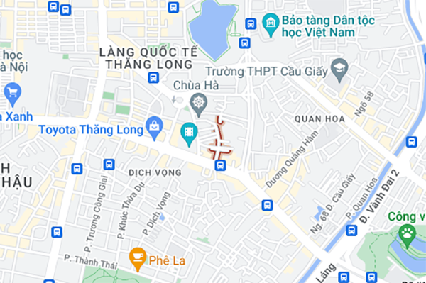 ban nha ngo 260 Cau Giay