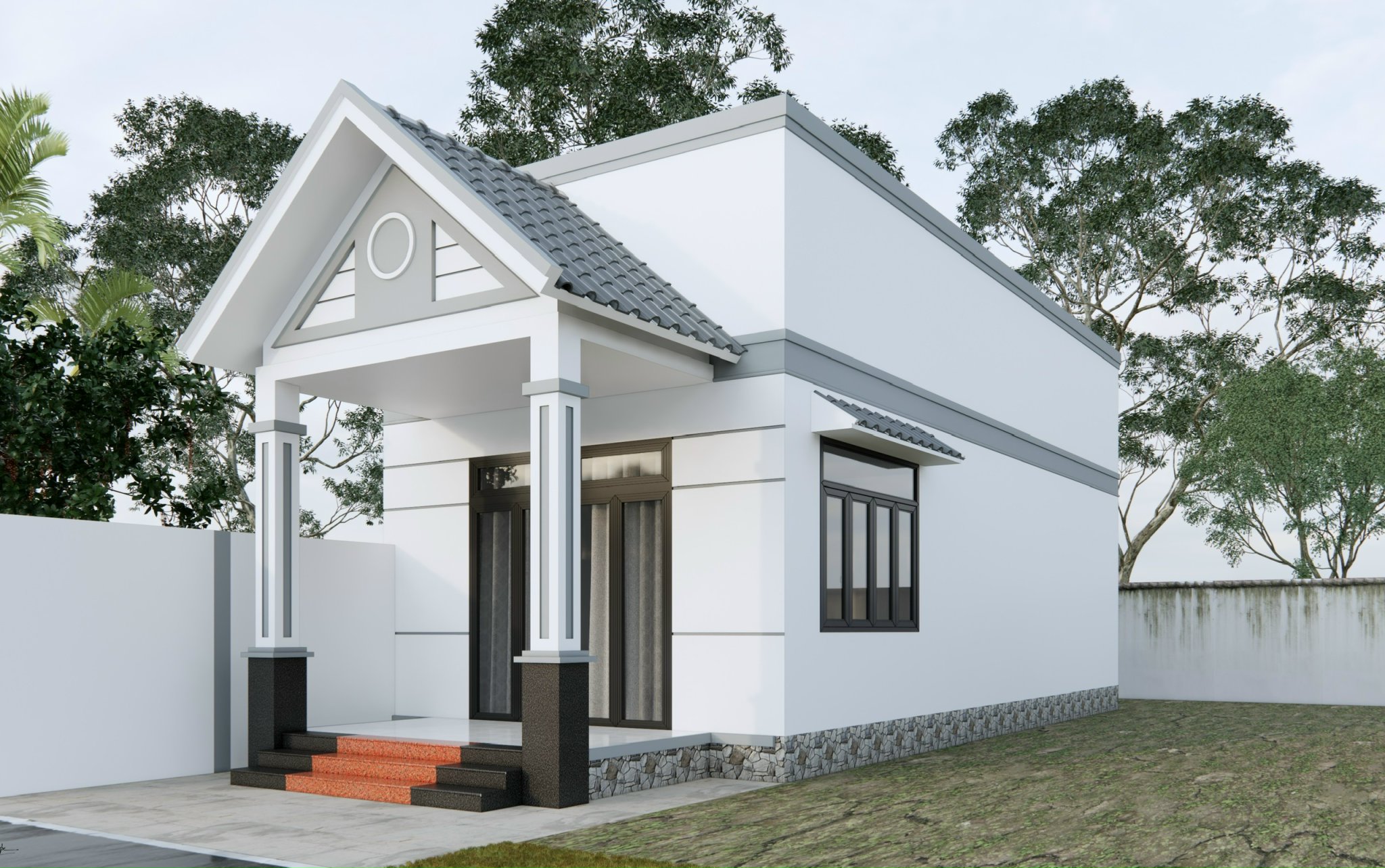 Nhà Phú Tân khu vực sát trường học 1,2 và cách trường cấp 3 khoảng 500m