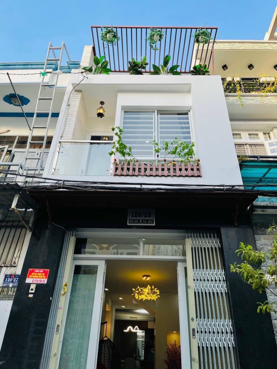 Nhà đẹp, Hoàng Hoa Thám, hẻm 4m, 3.5 x 13.5m, 1L BTCT, Phú Nhuận, DT 47m², Giá 6.9 Tỷ