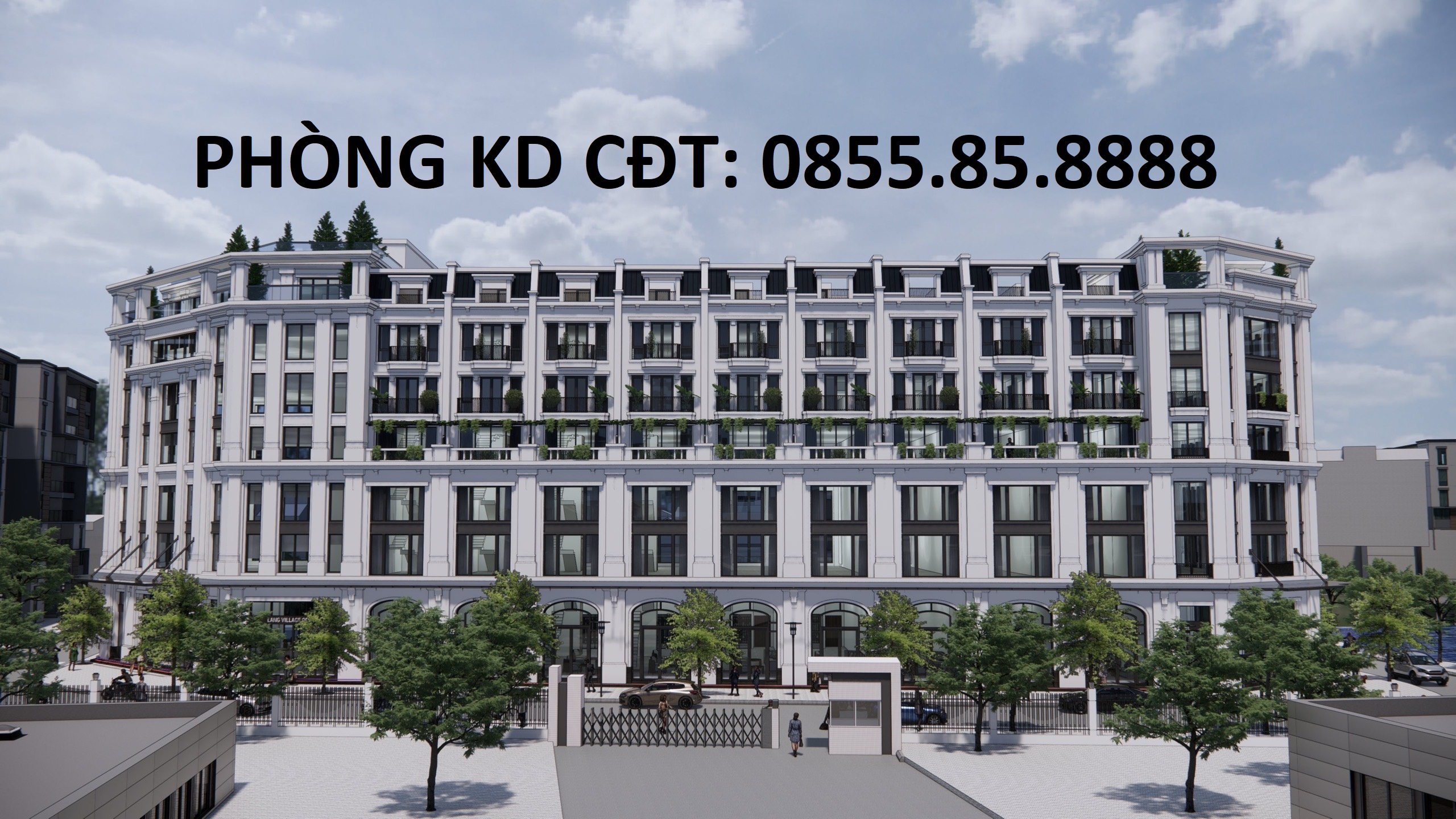 CDT mở bán 11 căn shophouse 8 tầng có hầm mặt phố Chùa Láng – Đẳng cấp nhất quận Đống Đa