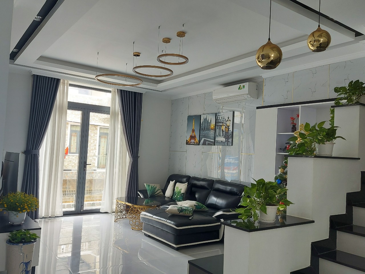 Bán nhà 1 trệt 3 lầu khu nhà ở khang linh phường 10 - Đã có sổ và chứng từ, biển bản hoàn công