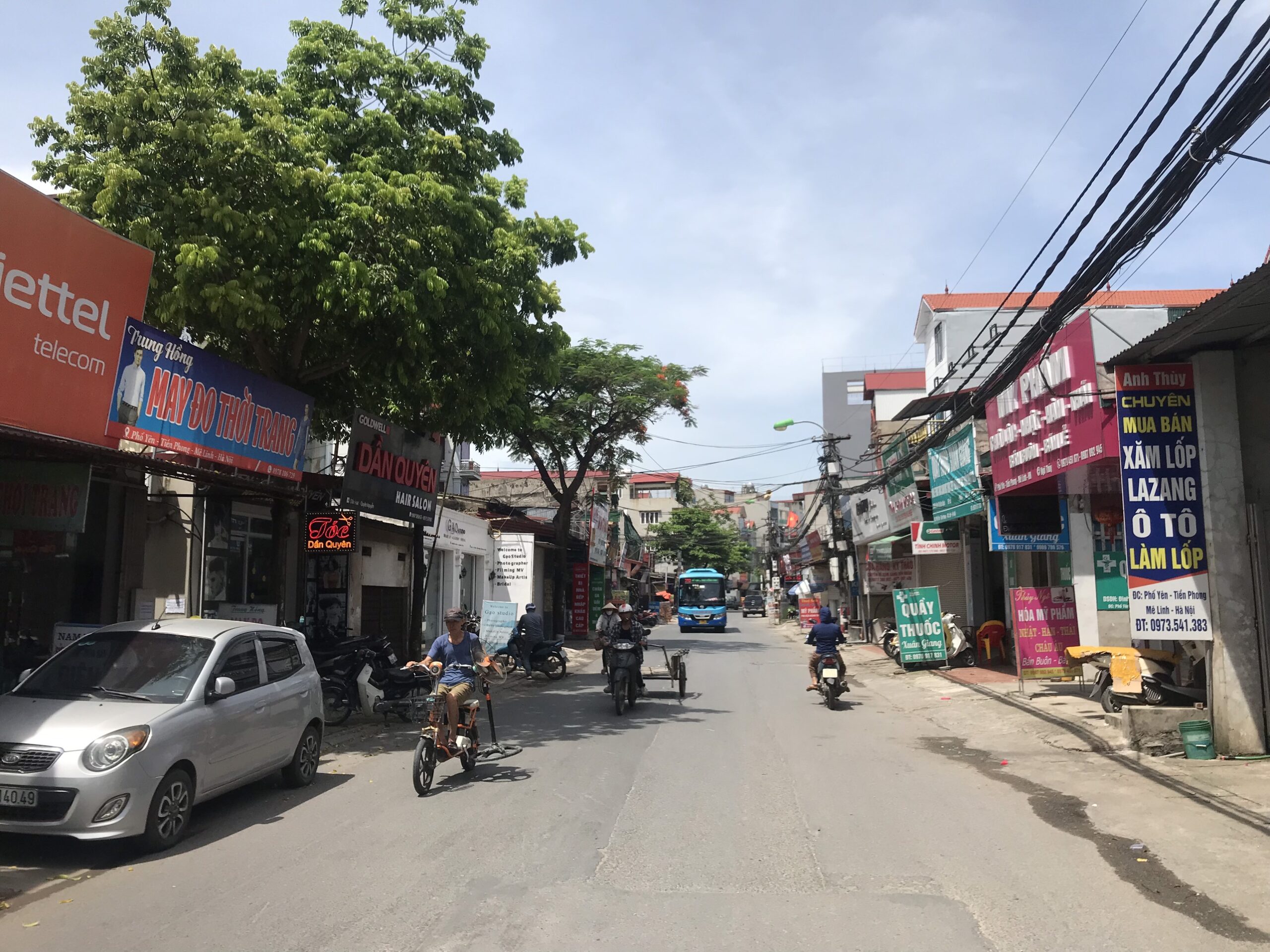 Bán 69m đất Phố Yên Tiền Phong,mt:4.2m,ô tô đỗ cửa.