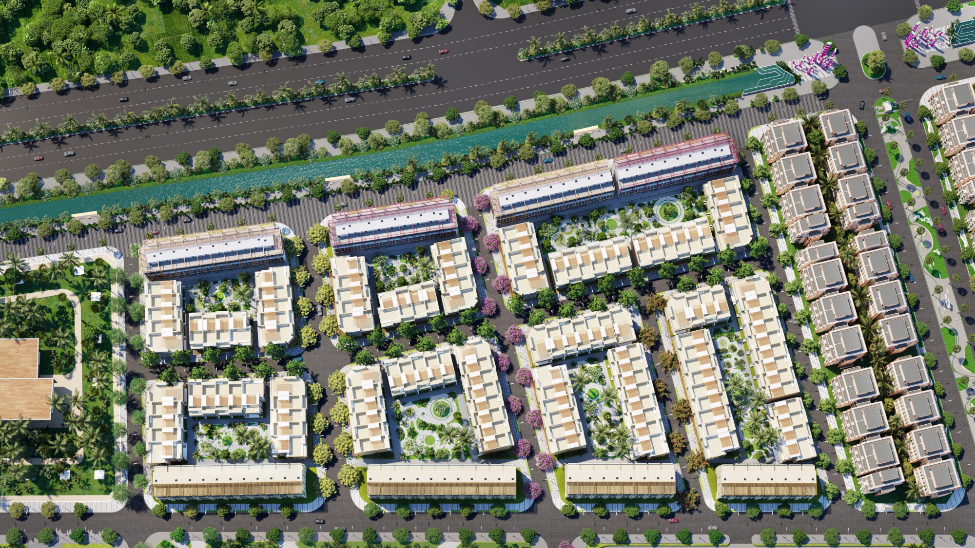 THE SEA - Nhà phố biển 2 mặt tiền - Sở hữu vĩnh viễn - Chỉ cần thanh toán 35% để nhận nhà