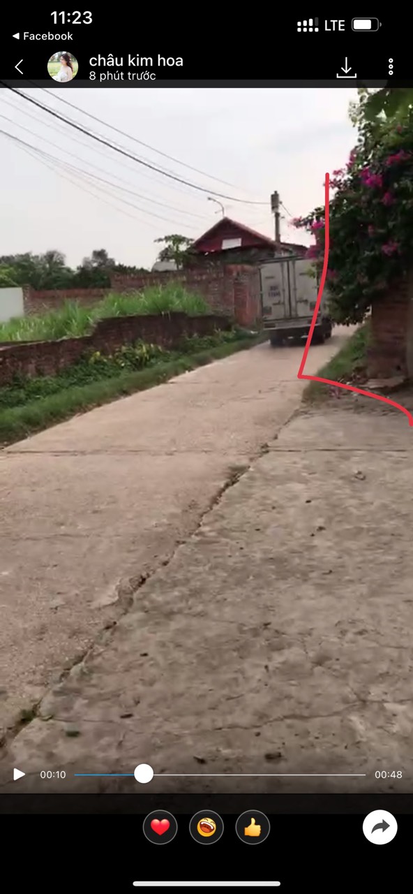 BÁN đất chính chủ tại Minh Trí- Sóc Sơn, diện tích 74m2, full thổ cư, lô góc 2 mặt tiền