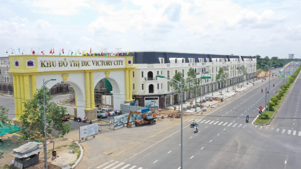 Shophouse mặt tiền đại lộ 53m – KĐT DIC Victory City Hậu Giang