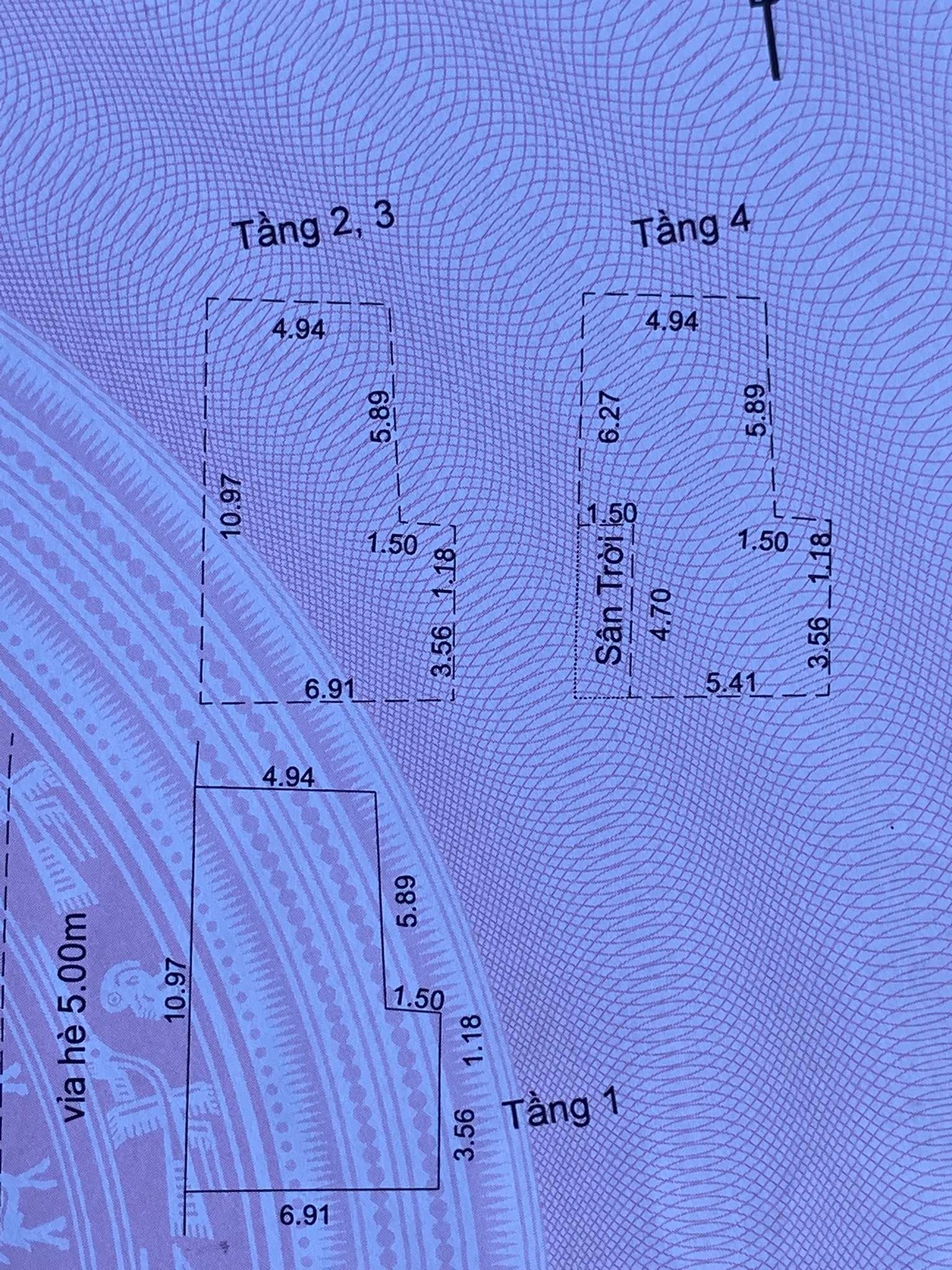 Nhà MT Trường Trinh, 4 tầng, ngang 10, 4.X tỷ