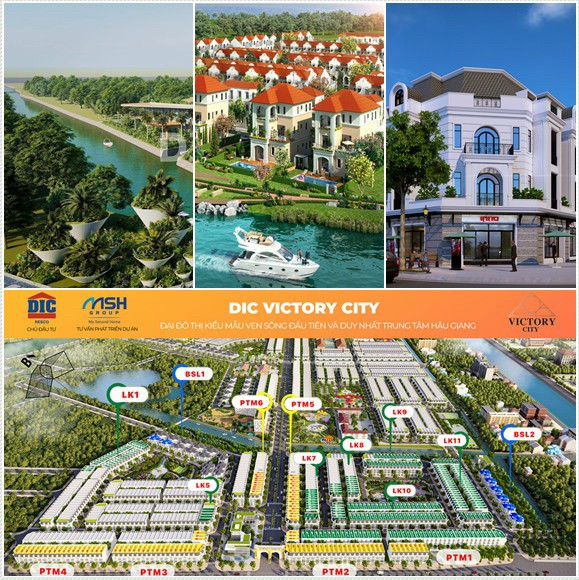 Số lượng có hạn cho đợt mở bán đầu tiên KĐT Victory Hậu Giang