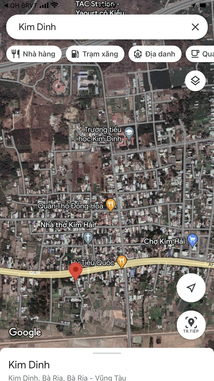 HOT COLD Đất Kim Dinh. Sát quốc lộ 51 , 1 sec Ql 51, Cách Ql 51 chỉ 50m, Ngay Trung Tâm BR-VT