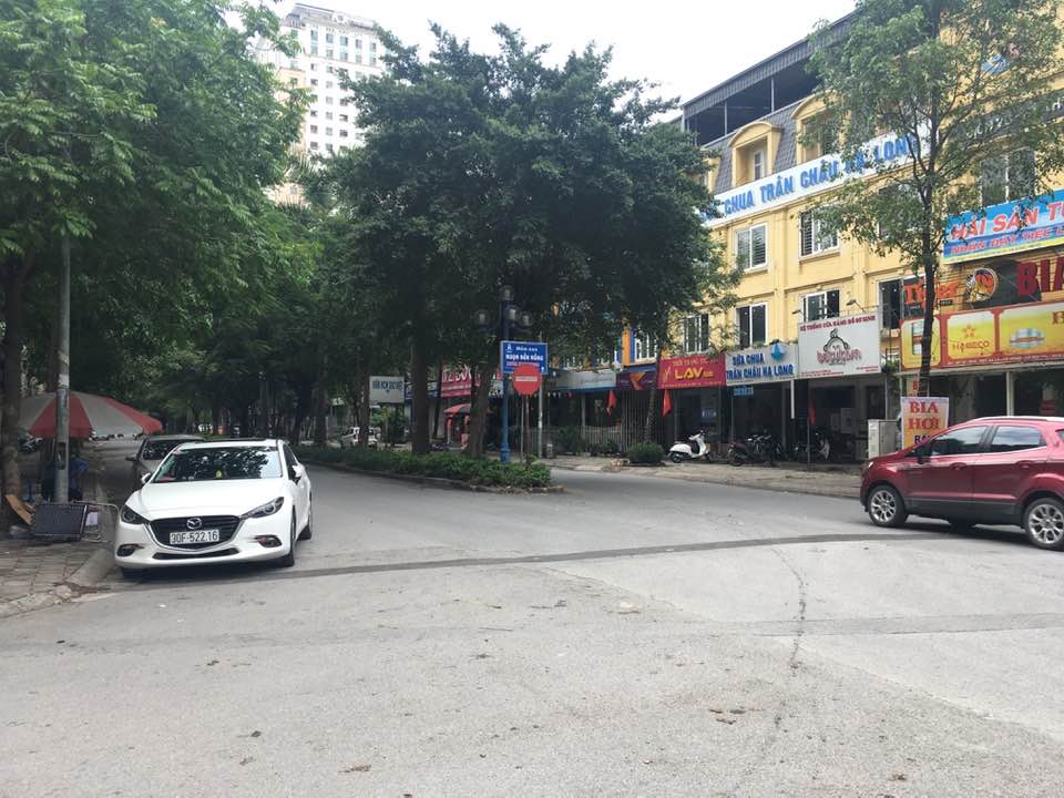 KĐT XALA HÀ ĐÔNG LÔ GÓC_KINH DOANH ĐẮC ĐỊA_VỊ TRÍ TRUNG TÂM KĐT_VỈA HÈ RỘNG