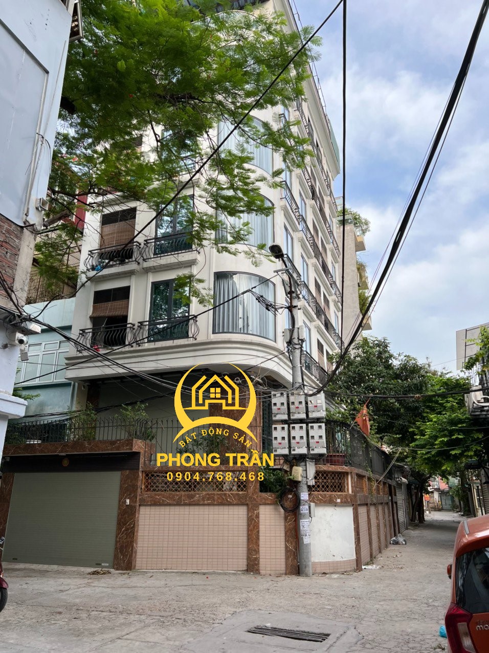 Nhà ngõ phố Nghĩa Tân 140m2, MT 10m, Lô góc, 8 tầng, Giá chỉ: 30 tỷ