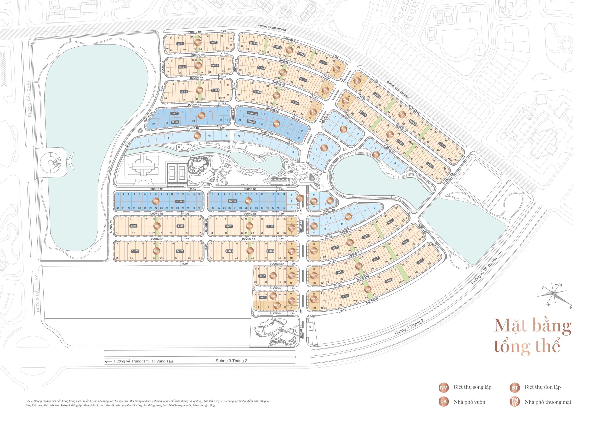 Bán nền nhà phố dự án Lavida Residences Vũng Tàu