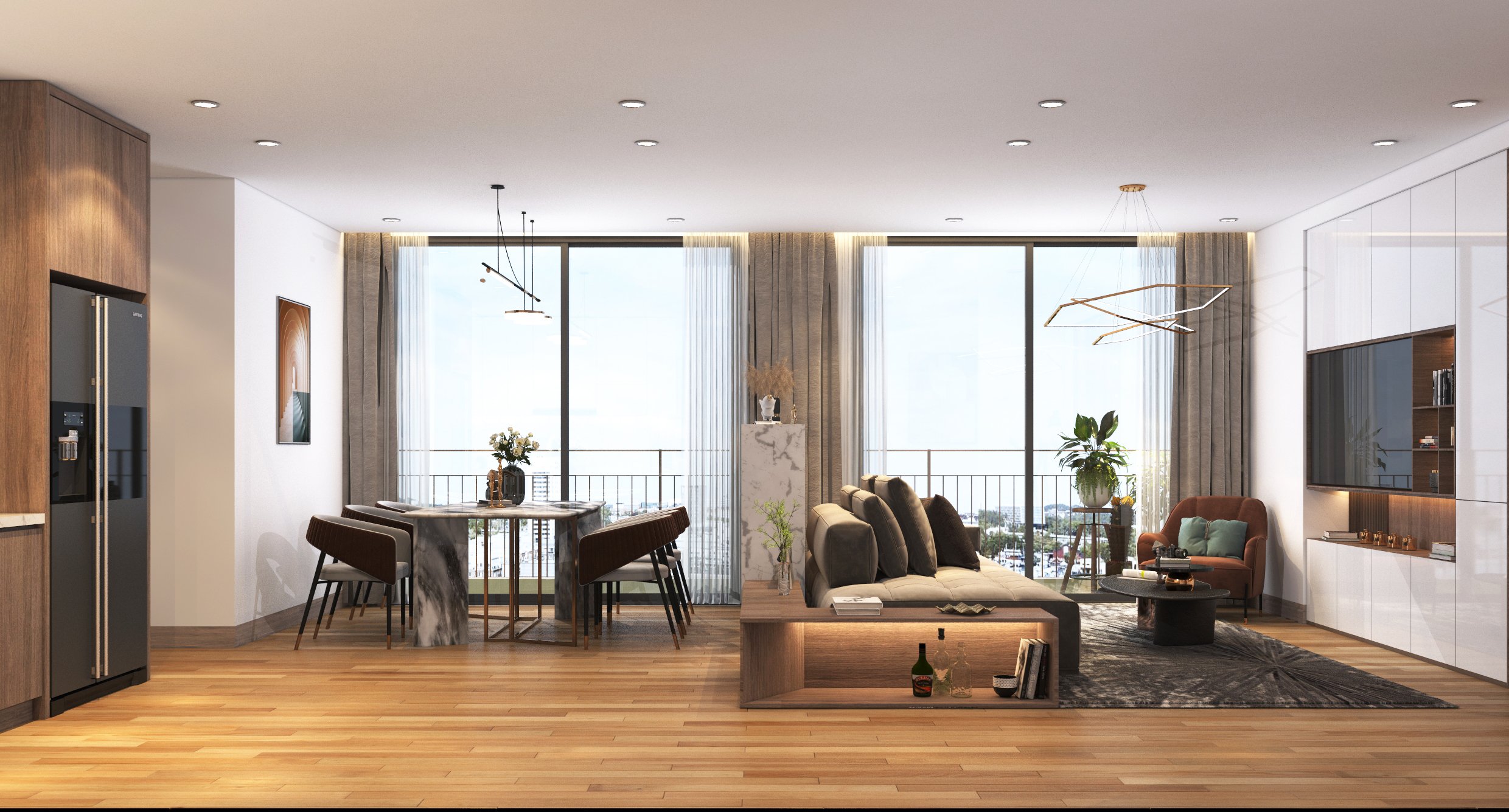 Chung cư view hồ Văn Quán, Hà Đông tổng giá 2,5 tỷ full nội thất