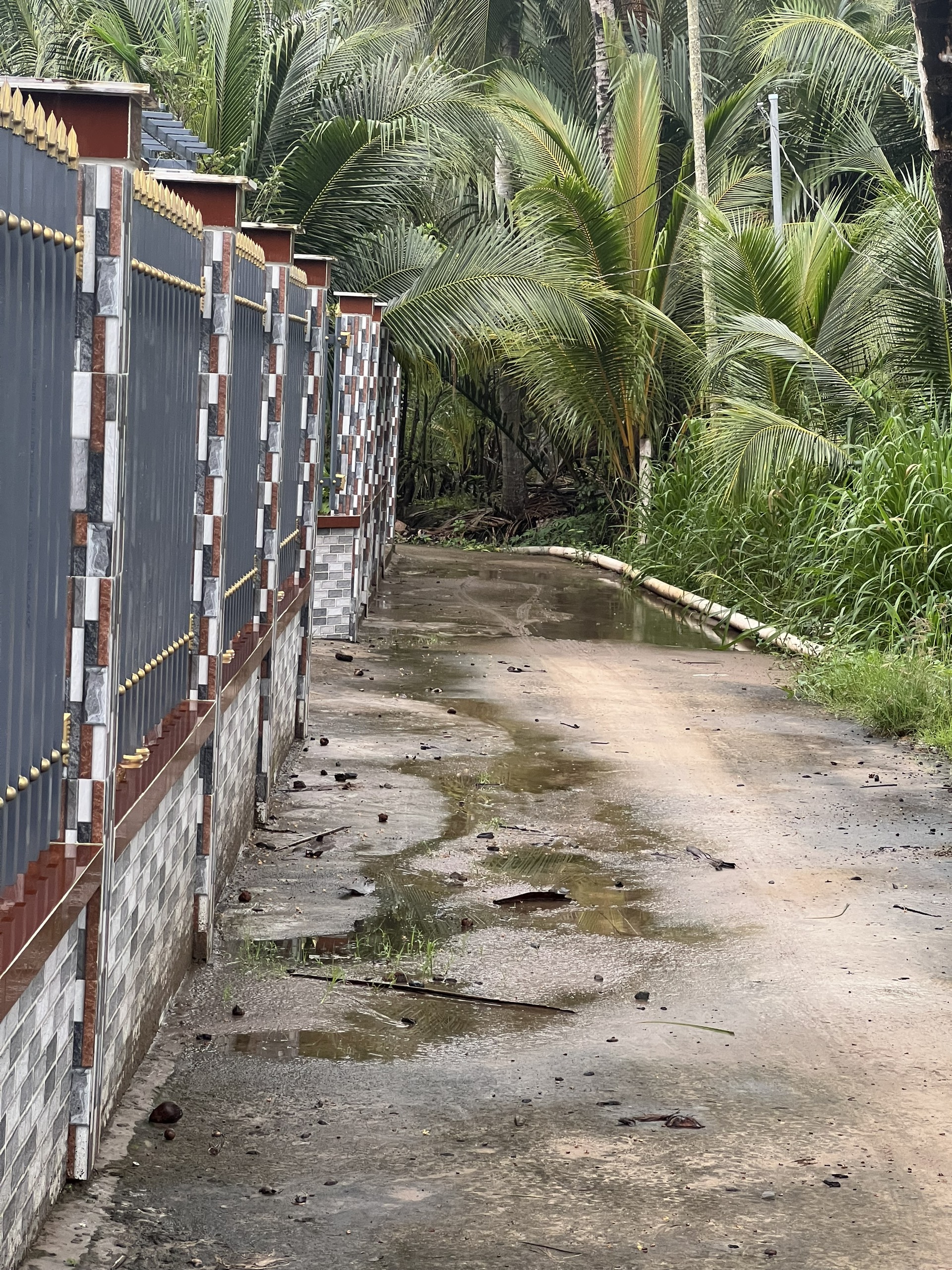 Bán nhà phố Bến Tre xã Phú Nhuận nhà mái thái bán theo hiện trạng