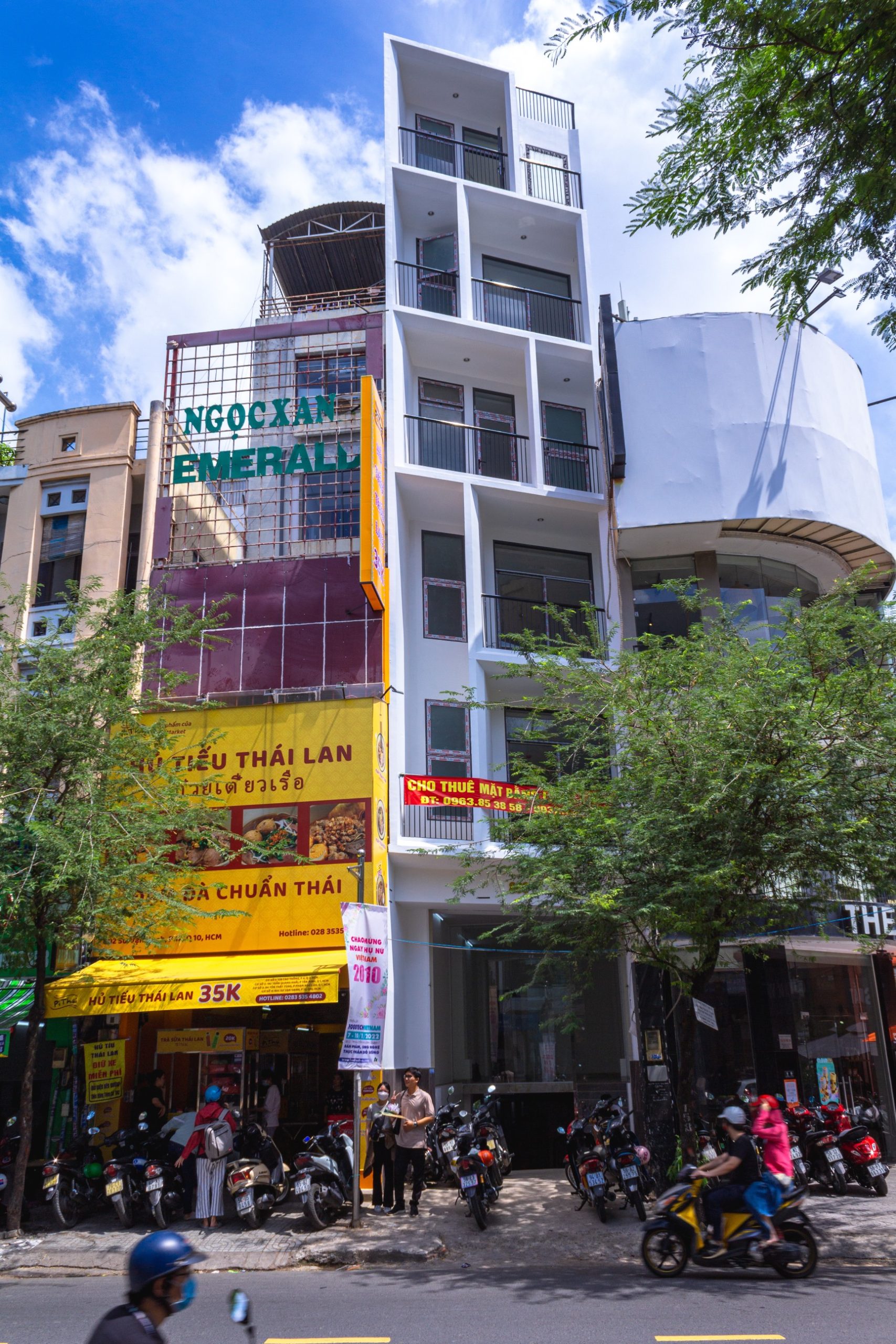 Chính Chủ Cần Cho Thuê Mặt Bằng Tầng Trệt + Lầu 1 Mới 100% Mặt Tiền Đường Sư Vạn Hạnh, Phường 12