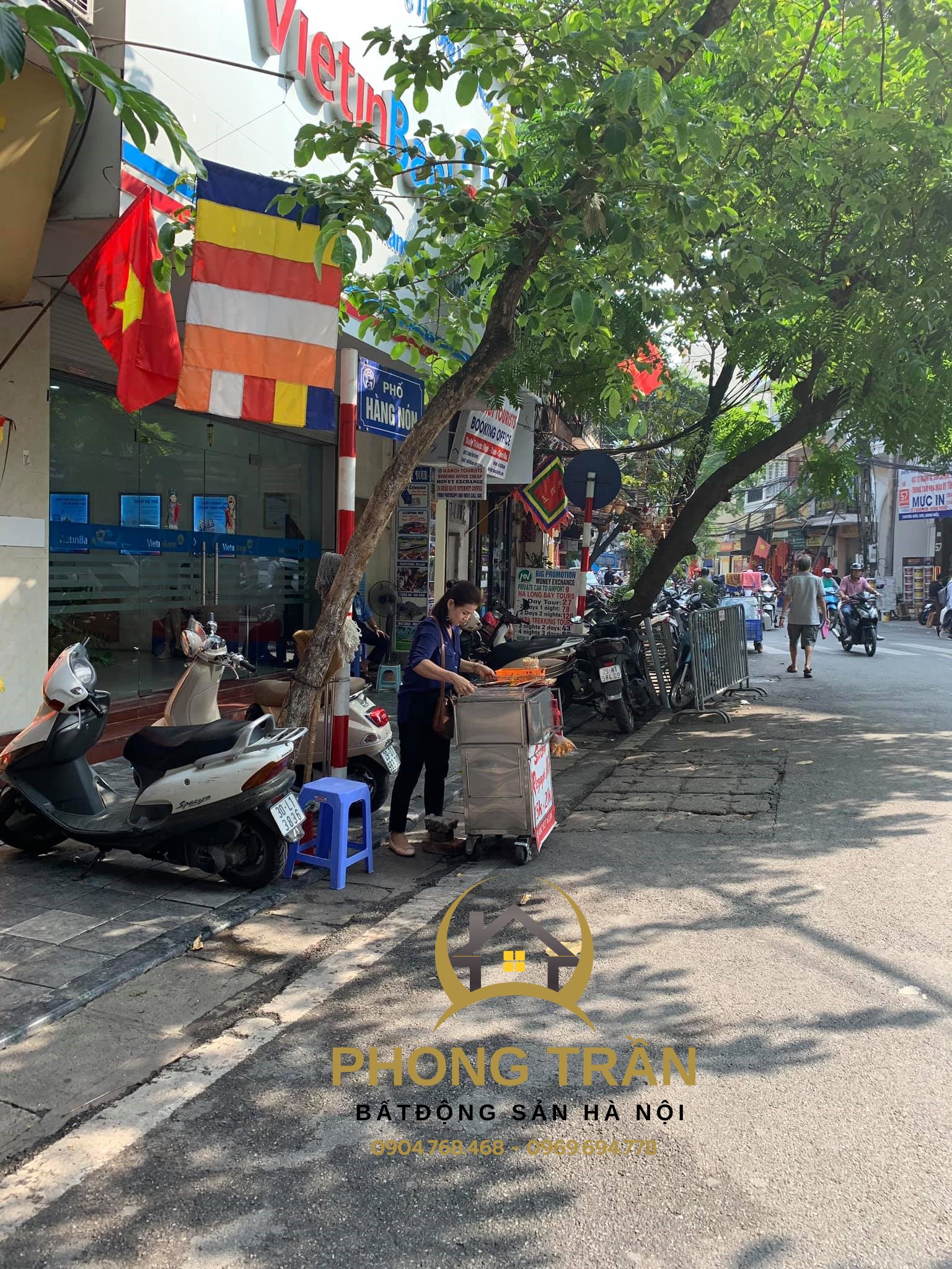 Bán nhà mặt phố Hàng Nón, Hoàn Kiếm 44m2, 4 tầng, Kinh doanh Đỉnh, Giá chỉ: 38 tỷ