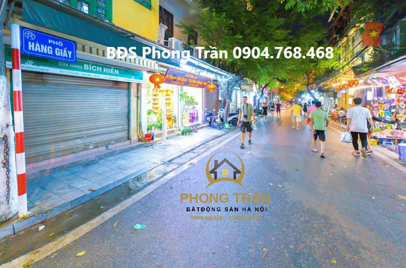 Bán nhà mặt phố Hàng Giầy, Hoàn Kiếm 105m2, 4 tầng, Kinh doanh Đỉnh, Giá chỉ 45 tỷ