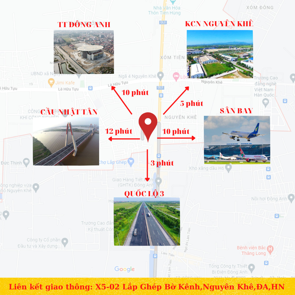 Đông Anh - Đất đấu giá - Đẹp kinh doanh- Nhà hàng - Khách sạn- Karaoke -Tiềm năng tăng giá cao