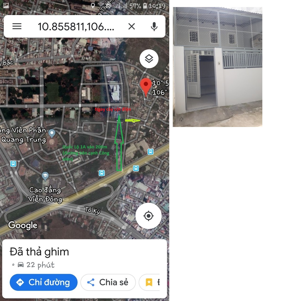 BÁN NHÀ HẺM XE HƠI ĐƯỜNG QL1, KP1, PHƯỜNG TÂN CHÁNH HIỆP, QUẬN 12