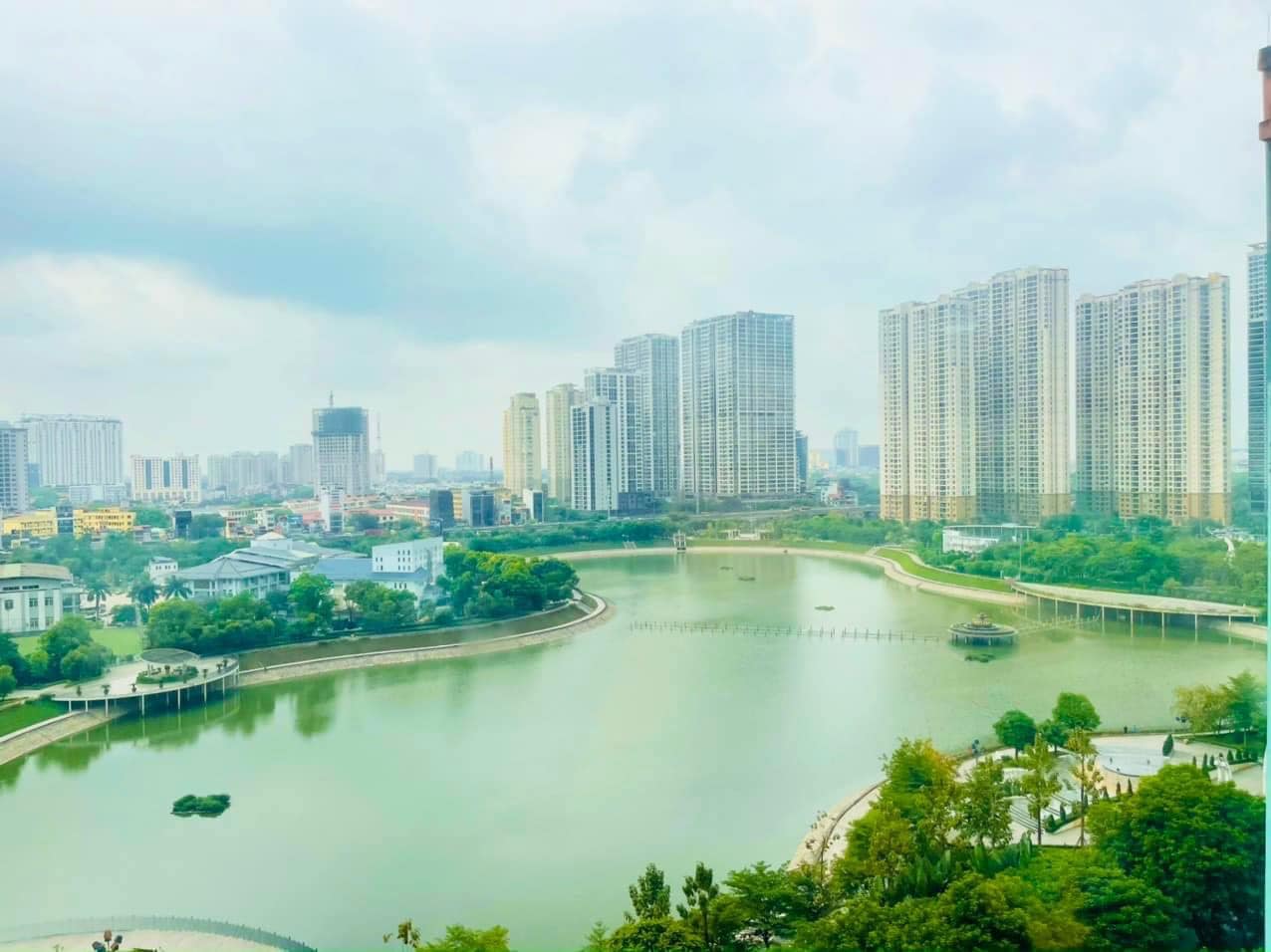 CC BÁN GẤP CĂN HỘ KĐT TRUNG HÒA NHÂN CHÍNH, THANH XUÂN, DT 78M2, CHỈ 2,7 TỶ, BAN CÔNG VIEW HỒ, CÔNG VIÊN, CỰC ĐẸP