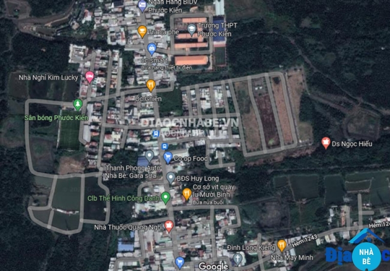 Bán đất nền có sổ mặt tiền đường Lê Văn Lương Phước Kiển Nhà Bè