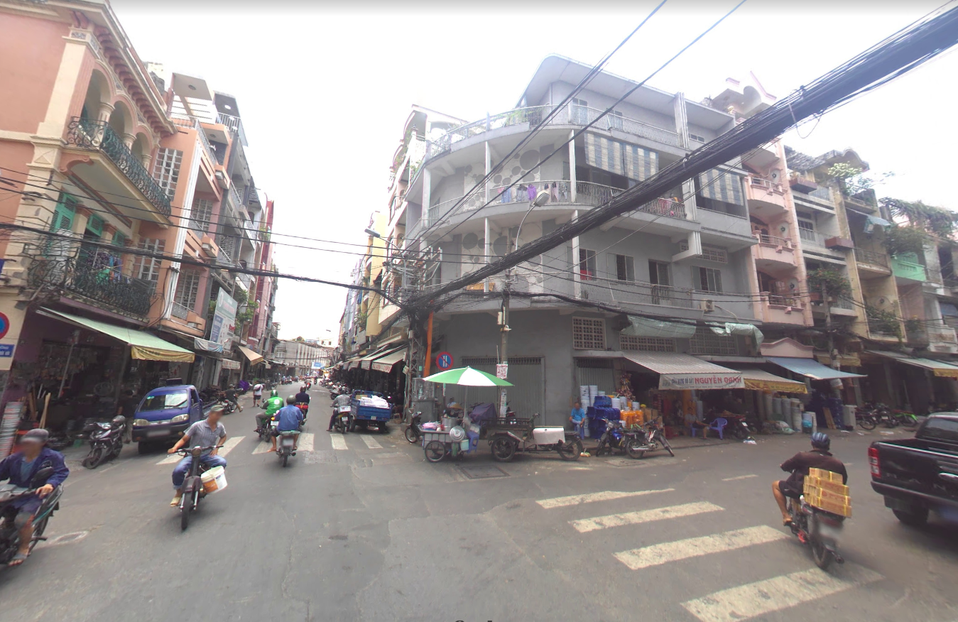 Bán nhà góc 2 mặt tiền đường 25 Trịnh Hoài Đức và Nguyễn An Khương, Phường 13, Quận 5